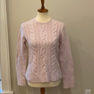 Gap medium pale pink wool blend sweater